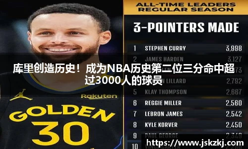 库里创造历史！成为NBA历史第二位三分命中超过3000人的球员