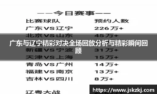 广东与辽宁精彩对决全场回放分析与精彩瞬间回顾
